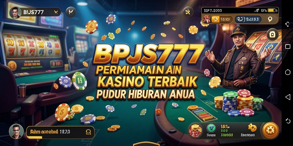 Tangkapan layar gameplay Kasino yang seru dari BPJS777.
