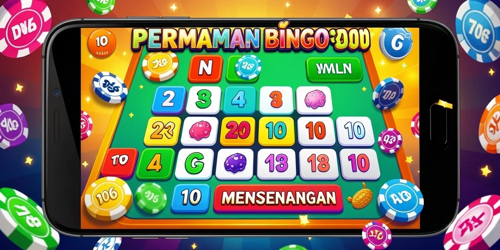 Gameplay D06 Bingo yang seru dan interaktif.
