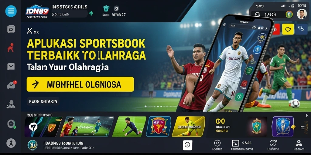 Tampilan menarik dan intuitif dari IDN89 untuk taruhan olahraga.