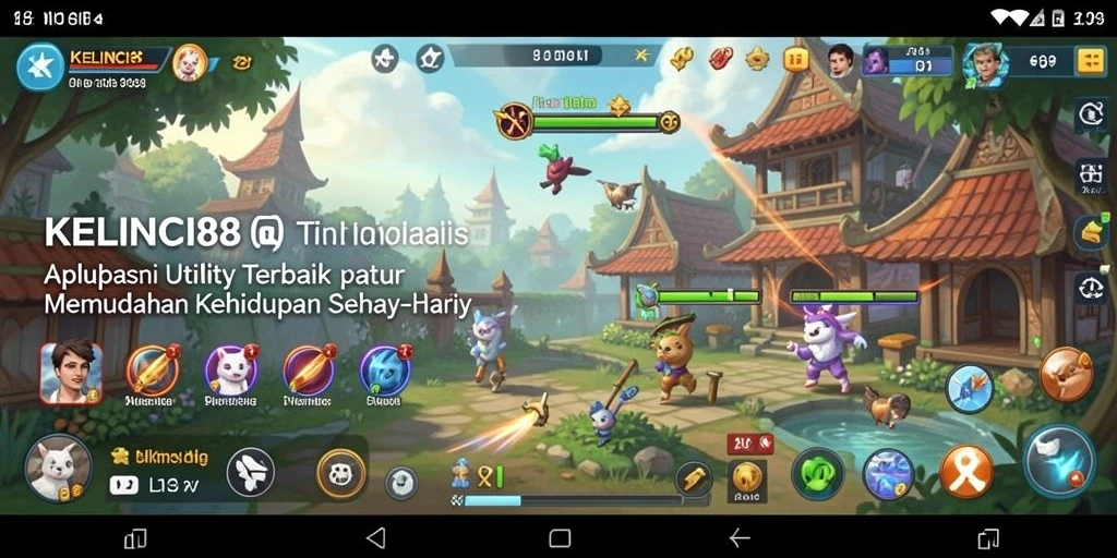 Tampilan utama KELINCI88 dengan berbagai fitur Utility yang memudahkan.