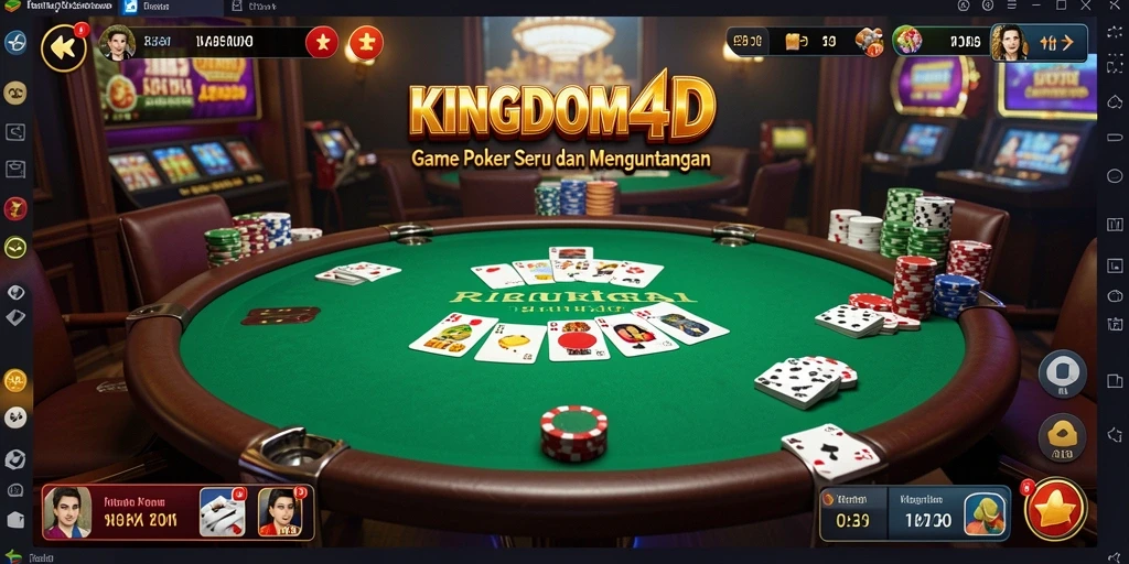Tampilan gameplay KINGDOM4D yang mengasyikkan dan interaktif.