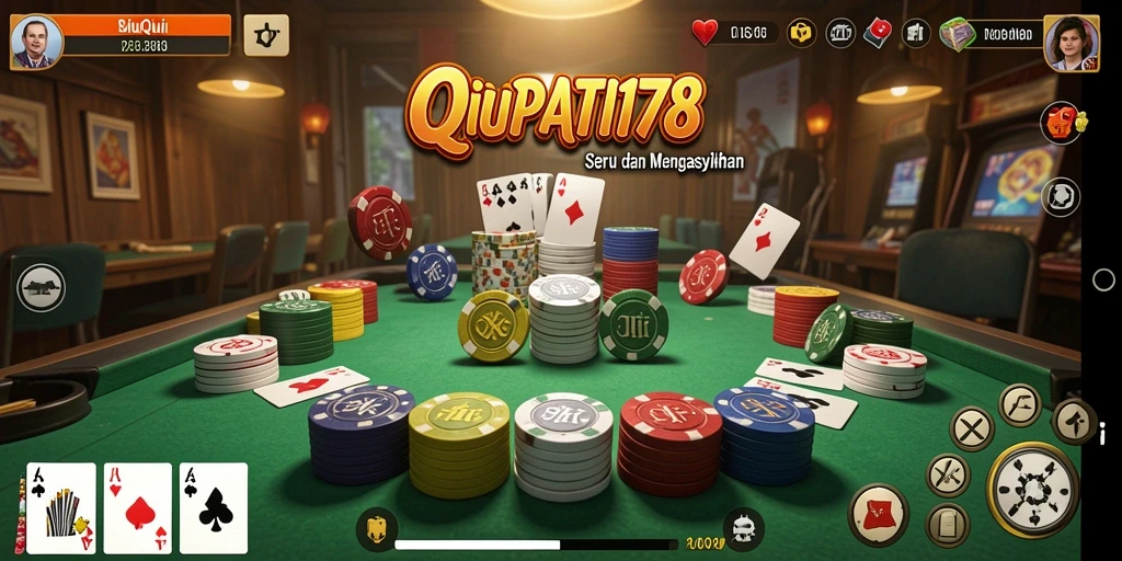 Tampilan gameplay menarik dari MERPATI178 QiuQiu.