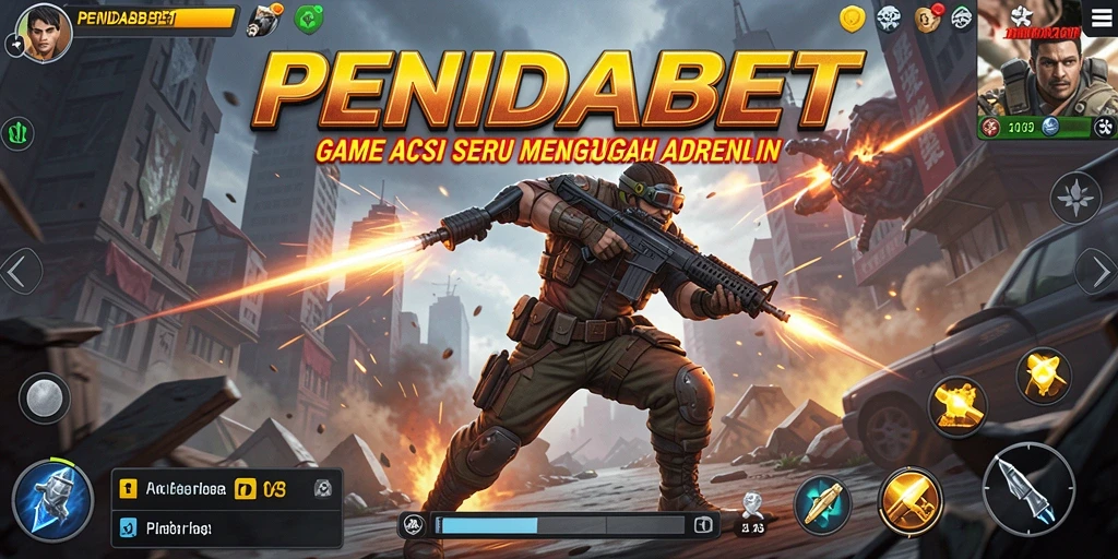 Tampilan gameplay menegangkan di PENIDABET dengan aksi petualangan yang menyenangkan.