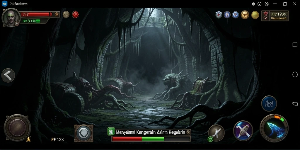 Gameplay menyeramkan dengan suasana yang mencekam