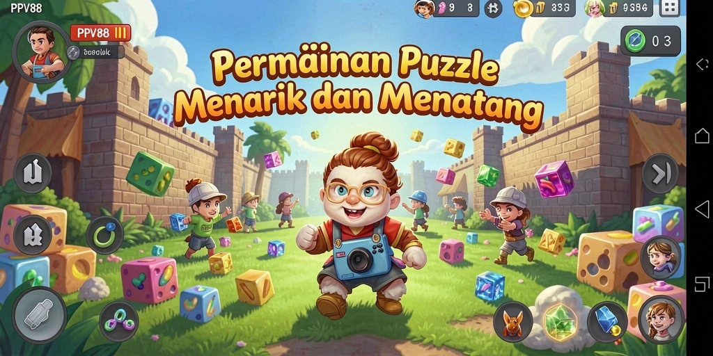 Tampilan gameplay PPV88 yang menarik dan penuh warna.