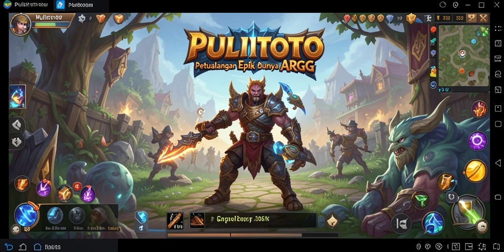 Tampilan gameplay yang menarik dalam dunia ARPG PULITOTO.