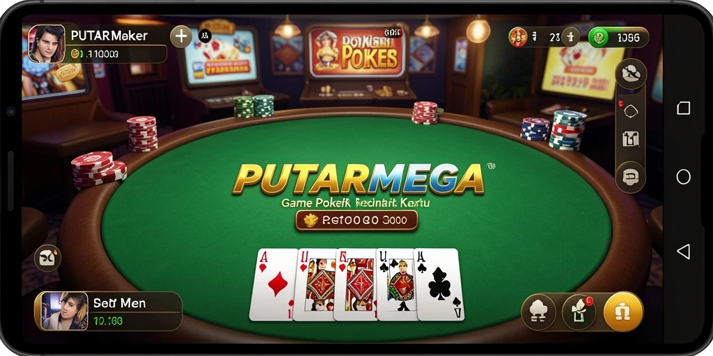 Tampilkan gameplay seru dengan teman di PUTARMEGA.