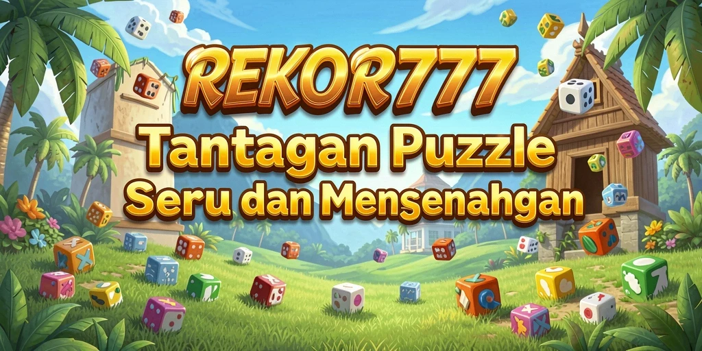 Tampilan gameplay seru REKOR777 dengan berbagai level Puzzle.