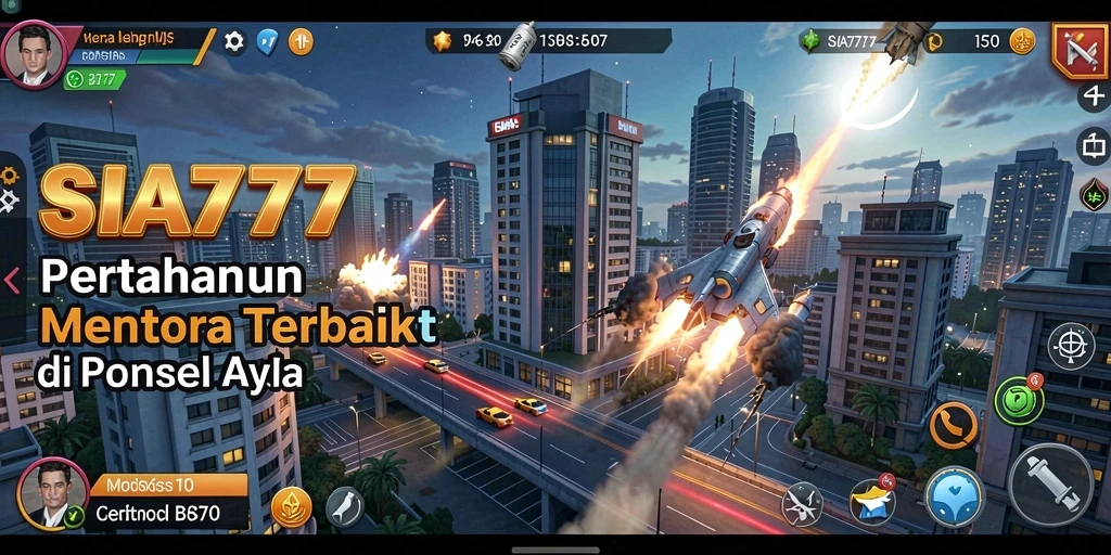 Tampilan gameplay SIA777 yang menarik dalam mode Tower Defense.