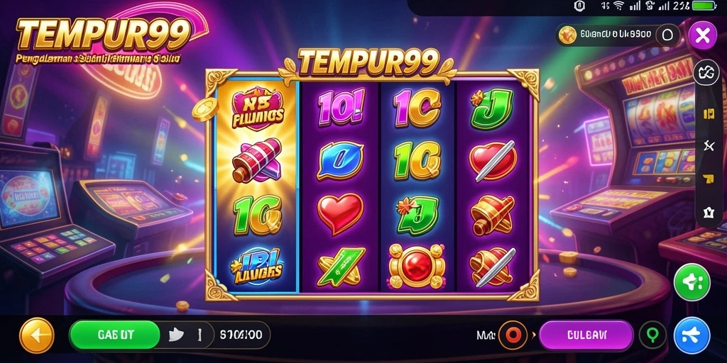 Gameplay menarik dalam permainan Slot TEMPUR99.