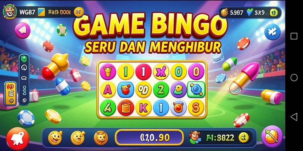 Tampilan gameplay WG87 yang menarik saat bermain Bingo.