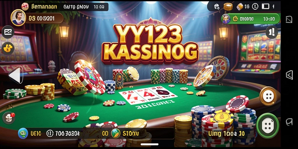 Tampilan gameplay seru dari YY123 yang memanjakan mata.